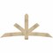 Ekena Millwork Alberta Rough Sawn Timber Gable Bracket, Douglas Fir, 84"W x 38"H x 2"D x 6"F, 11/12 Pitch GBW084X38X0206ALB00RDF - alternate 1